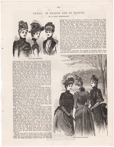 original engravings from The Girl's Own Paper (1888-1890)